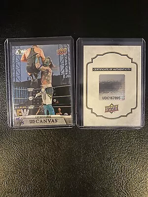 $130 • Buy 2022 Upper Deck Aew Luchasaurus Buyback # 05/15 With Authenticity