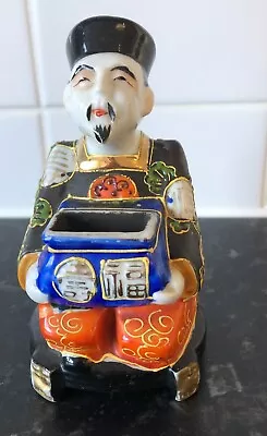 £1.99 • Buy Japanese   msatsuma   figure   holding   a  Box  Possibly   for  Matches