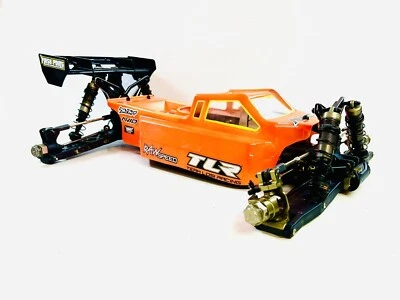 $589.99 • Buy TLR04009 Team Losi Racing 8ight XT Roller Slider 1/8 Chassis Racing Nitro Truggy