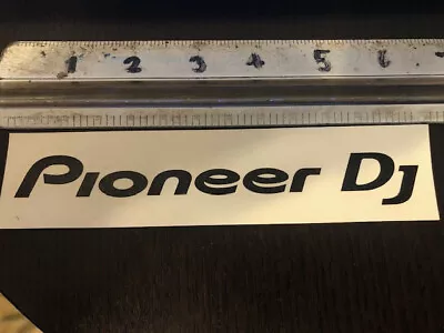 Pioneer DJ Decal  6  EDM Trance Club XDJ Turn Table Mixer Bumper • $3.95