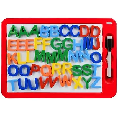 Naughty Elf 2 In 1 Magnetic Wipe Off Children Kids Xmas Board Letters 48pcs Set • £6.99