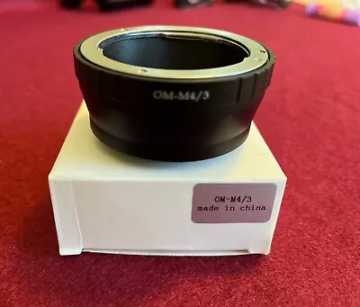 OM Lens To Micro Four Thirds Camera Body Adapter In Box • $8