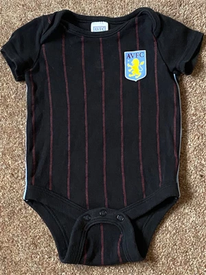 £7.50 • Buy OFFICIAL ASTON VILLA BABY COTTON VEST 3-6 Months
