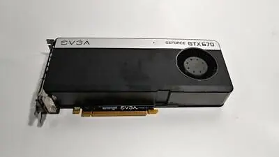 For Parts/evga Nvidia Geforce Gtx 670 4gb Gddr5 256 Graphics Card 04g-p4-2673-kr • $36.18