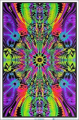 Wormhole Blacklight Poster 23 X 35 • $14.49