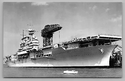 USS Yorktown CV-5 Aircraft Carrier US Navy WWII Ship Photo 1937 Postcard Vtg D11 • $5.99