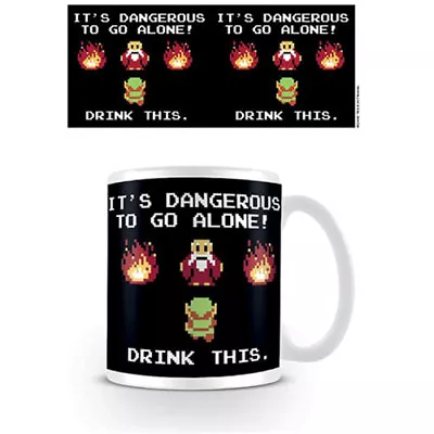 The Legend Of Zelda - Drink This Mug X 2 BRAND NEW (Set Of 2 Mugs) • $24.85