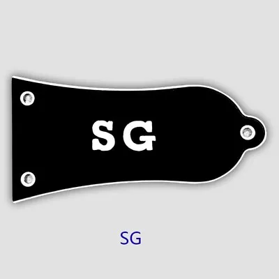 Guitar Parts Fits Epiphone LP 'SG' TRUSS ROD COVER PLATE  2Ply Black • $4.82