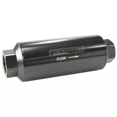 Aeroflow AF66-2043BLK-40 Pro Filter 40 Micron Black Female -12 Orb 2.4 X7  • $146.38