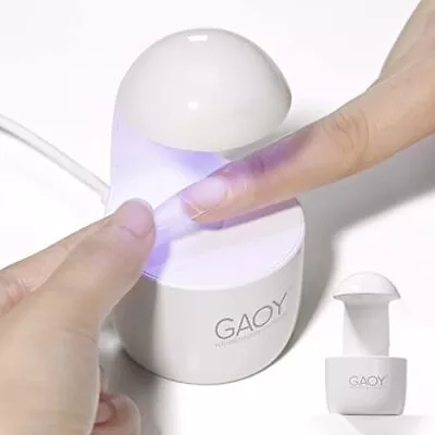 GAOY Mini UV Light For Gel Nails Small Nail Cure Light Eggshell LED Nail Lamp • $10.76