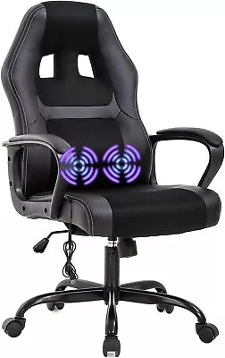 Ergonomic Gaming Chair Massage Adjustable Office Chair Executive Computer Chairs • $86.44