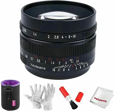 7artisans 50mm F0.95 Portrait-length Manual Lens For APS-C M4/3-Mount Camera • £171