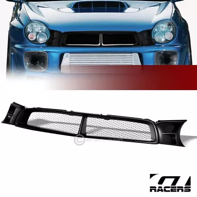 *Matte Black* For 2002-2003 Impreza Wrx Sti Sport Mesh Front Bumper Grill Grille • $48