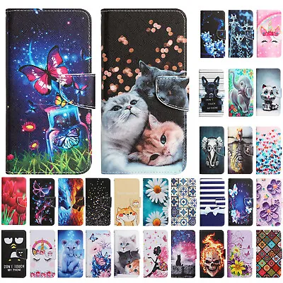 $14.99 • Buy For Oppo Reno 8 8 Pro A17 A57 2022 Painted Wallet Leather Magnetic Cover Case