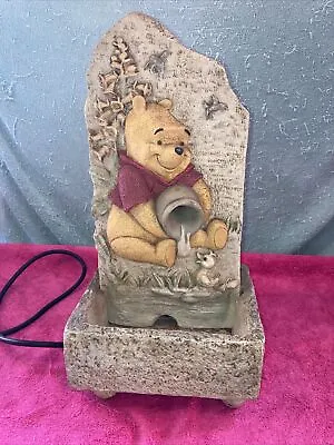 £77.63 • Buy Winnie The Pooh VINTAGE RARE Disney 4968 Water Fountain Waterfall Henri Studio