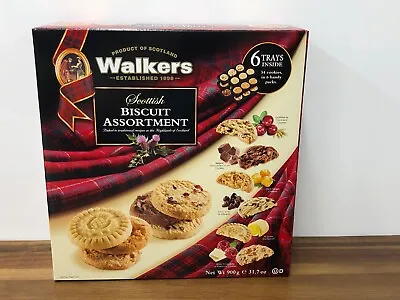 Walkers All Butter Shortbread Scottish Biscuit Assortment 900g Christmas Gift • £10.99