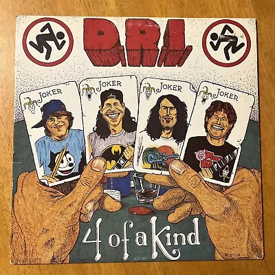D.R.I. 4 OF A KIND 1st Pressing 1988 • $15