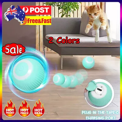 Smart Cat Toys - Electric Automatic Rolling Ball Interactive Kitten Training BY • $11.86