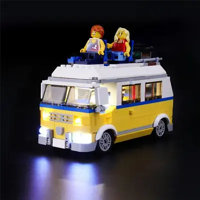 USB Lighting Kit For Lego Sunshine Surfer Van 31079 Brick Building Blocks-(Not I • $28.99