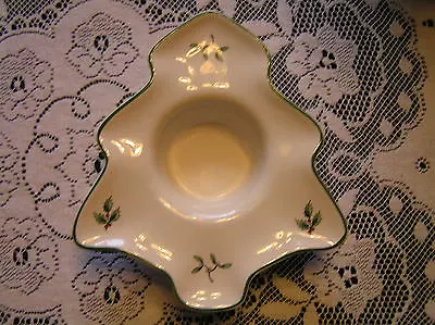 £19.99 • Buy Spode Christmas Tree Tree Shaped Tealight Candle Holder New Lovely Duck Egg Cup 
