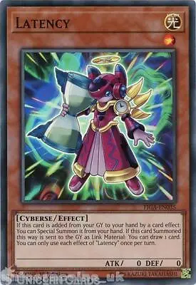 FIGA-EN035 Latency Super Rare 1st Edition Mint YuGiOh Card • £0.99