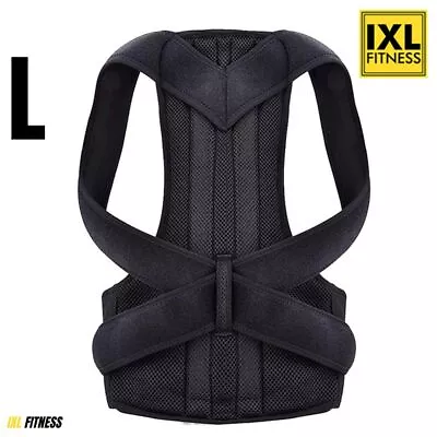 Posture Corrector Breathable Unisex Upper Back Slouch Support Brace Shoulder • £12.95