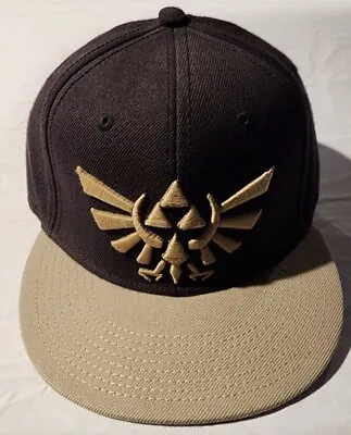 Legend Of Zelda Twilight Princess Fitted Hat/Cap Nintendo Black 2010 • $8