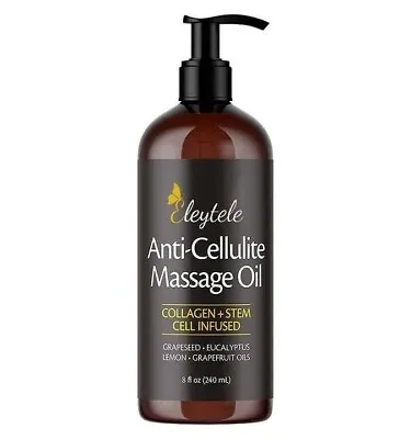 Anti Cellulite Massage Oil Infused With Collagen And Stem Cell Skin Tightening C • $15.99