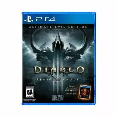 Diablo III 3 Reaper Of Souls Ultimate Evil (PlayStation 4 PS4) (no Manual ) • $15.25