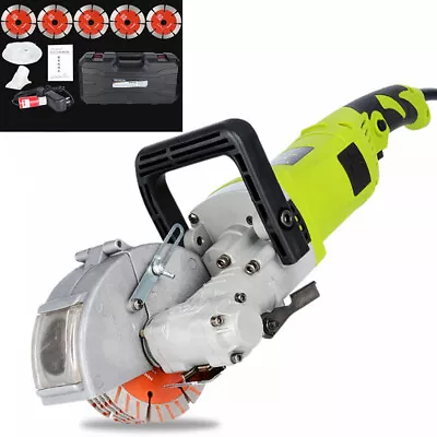 4KW 220V Electric Wall Chaser Saw Slotter Machine Groove Cutter With Water Pump • £151.38