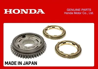 Genuine Honda Synchro Sleeve Hub Set 1nd-2nd B-Series EG6 EK4 DC2 B16A B16B • $328.43