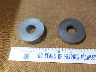 Lot Of 2 Strong Round Ferrite Magnets - Microwave • $9.99