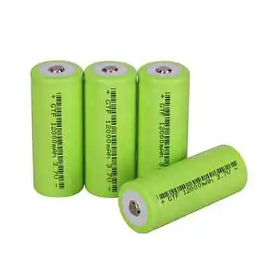 1/2pcs 3.7v 12000mah 26650 Li-ion Rechargeable Batteries Cellular Cell For Light • £10.99