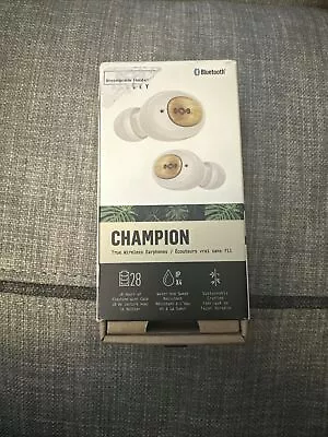 House Of Marley True Wireless Champion Earphones Bluetooth Headphones • £35