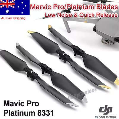 $17.25 • Buy Propellers For DJI Mavic PRO Platinum 8331 Low-Noise Quick-Release Blades New