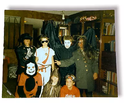 Halloween Vintage 1984 Kids Michael Jackson Skeleton More Original Photo (Kodak) • $9.99