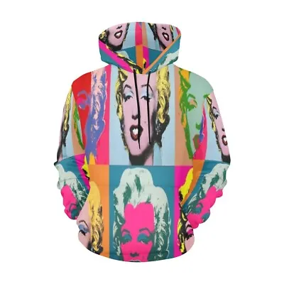 Colorful Fashion Pullover Hoodies. Andy Warhol Marilyn Monroe • $40