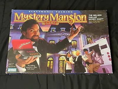 Mystery Mansion Vintage 1995 Electronic Talking Game Pieces Works 100% Complete • $139.99