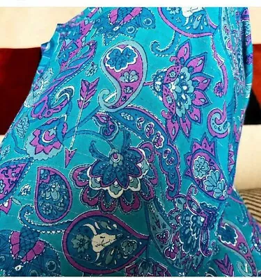 House Of Skye Bohemian Rhapsody Gypsy Beautiful Hippie Festival Blue Kimono  S/M • $79