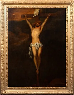 Huge 17th Century Dutch Old Master The Crucifixion Of Christ ANTHONY VAN DYCK • $9338.25