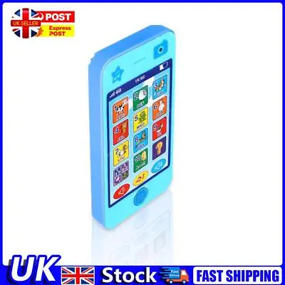 Simulation Mobile English Language Baby Kids Toy Phone Educational Toy(Blue UK • £5.99