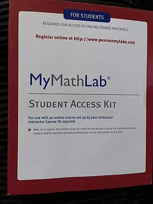 MyMathLab Access Code Arizona State University MAT210 Brief Calculus • $32