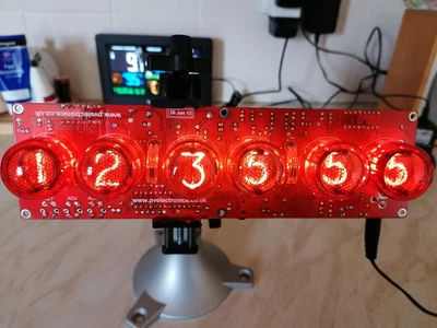 £125 • Buy PV Electronics Nixie Clock With Tubes