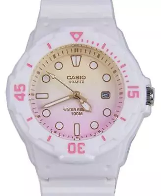 Casio Ladies Diver Watch LRW-200H-4E2 Rotating Bezel WR 100M 2YR Warranty • $36