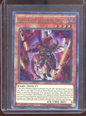 Yu-Gi-Oh - Aluber The Jester Of Despia - GFP2-EN097 - Ultra Rare - 1st Edition • $5.97