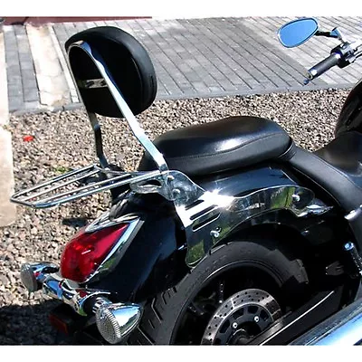$203.36 • Buy Yamaha Xvs950 1300 V-star Midnight Star Passenger Sissy Bar + Luggage Rack 