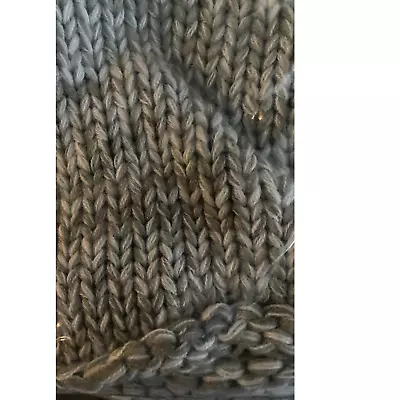 Cato Est 1946 One Size Gray Knit Infinity Scarf • $7