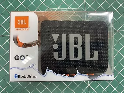 JBL Go 3 Portable Mini Bluetooth Speaker (Random Colour) • $55