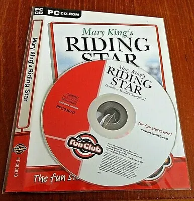 Mary King's RIDING STAR Pc Cd Rom  • £4