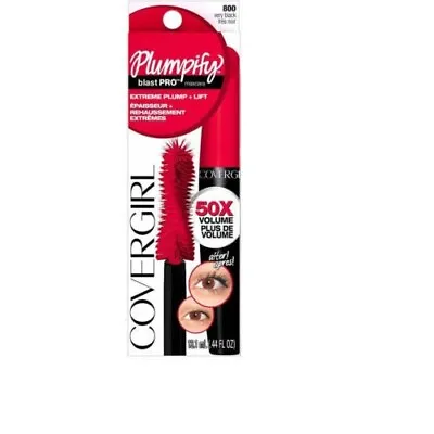 CoverGirl Plumpify Blast Pro Mascara -  800 Very Black 13.1ml - New • £4.75